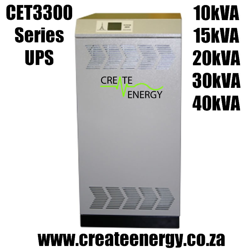 CET3300 Series 40kVA 3 Phase Double Conversion ONLINE UPS