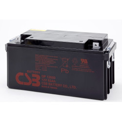 CSB GP12650 12 Volt 65 AH Sealed Lead Acid Battery