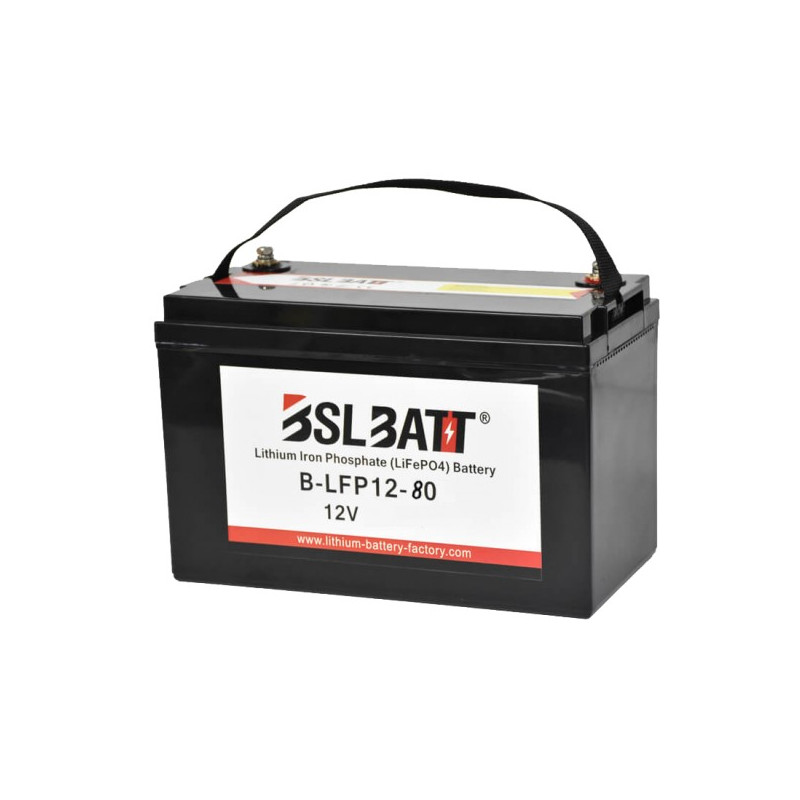 BSL Batt 12,8 V 80 Ah LiFePO4 Lithium Ion Storage Battery
