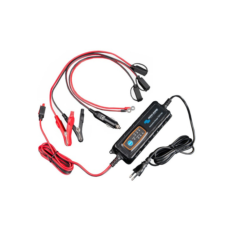 Victron Automotive IP65 Battery Charger 12V/4A - 12V/0,8A with DC connector 200-265 VAC